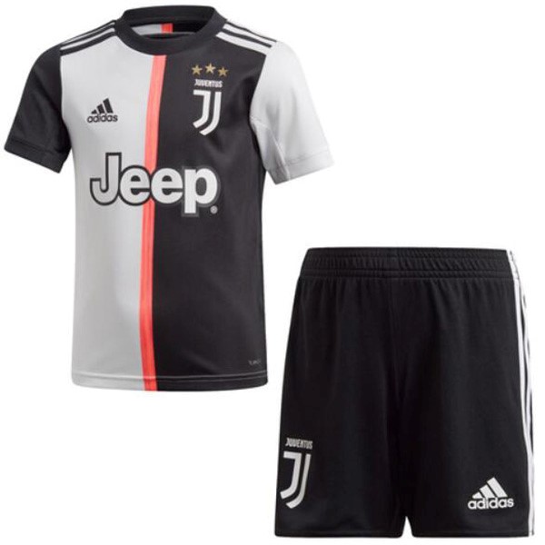 Camiseta Juventus 1ª Kit Niño 2019 2020 Blanco Negro